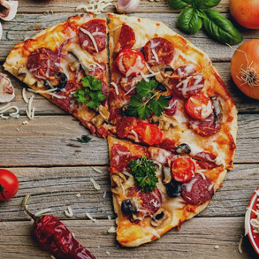 italian menu cover